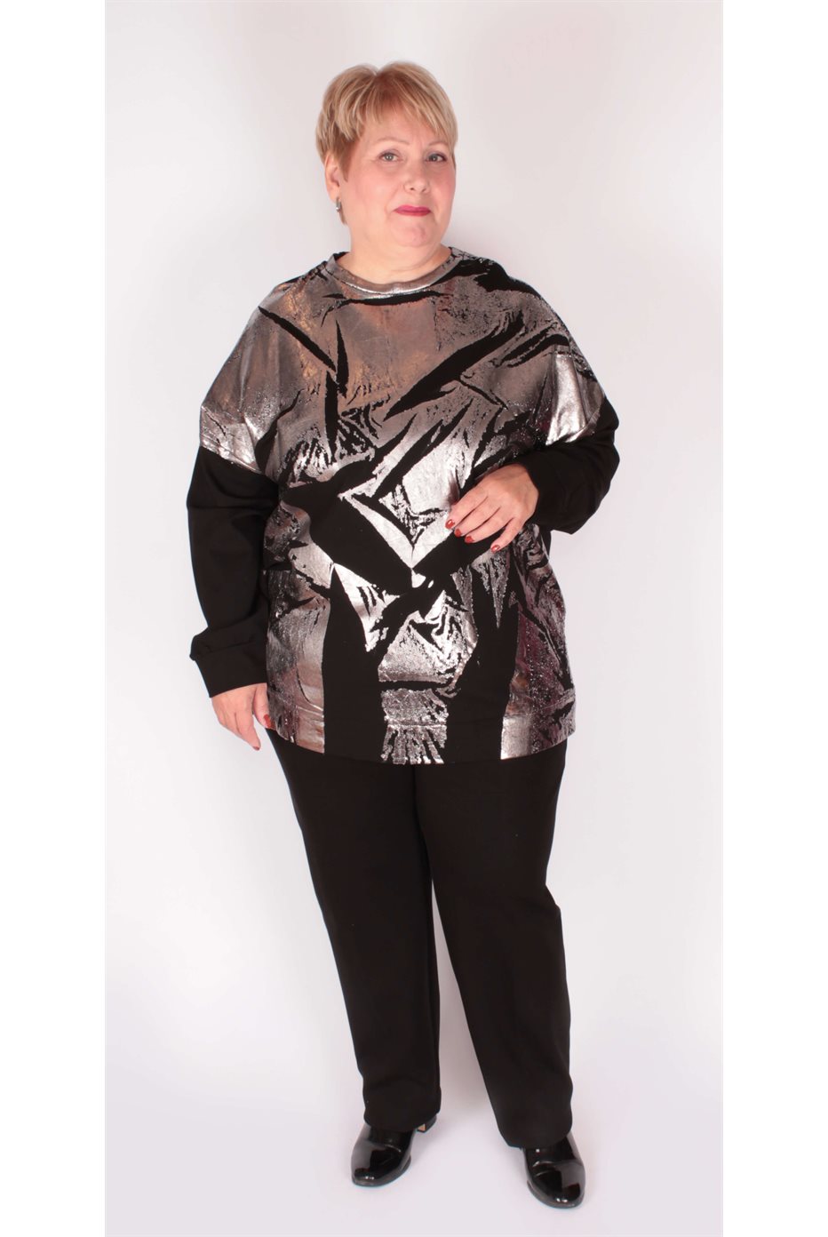 Top Mat Fashion Noir / Argent